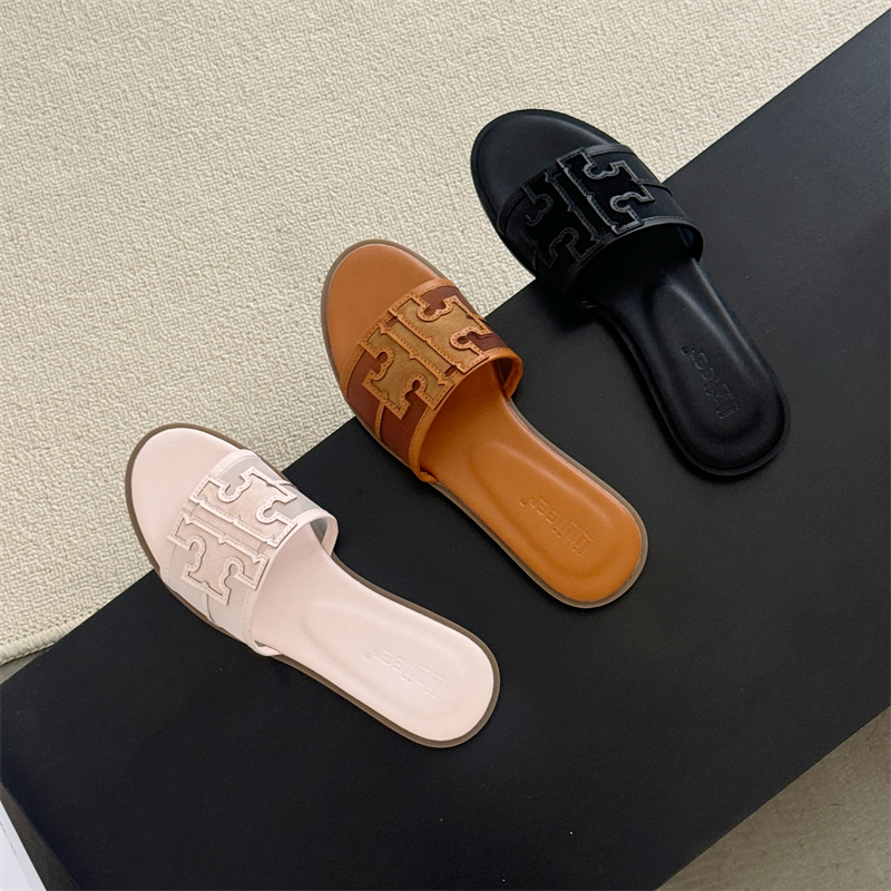 Women's One-Strap Slide Sandals 2025 Summer New Trendy Nose Ring Outdoor Vacation Beach Slippers - Image 2